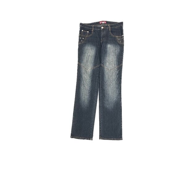Exuberant Sun Straight Leg WOmen's size 9 Dark Wash Blue Denim jeans - Picture 1 of 5
